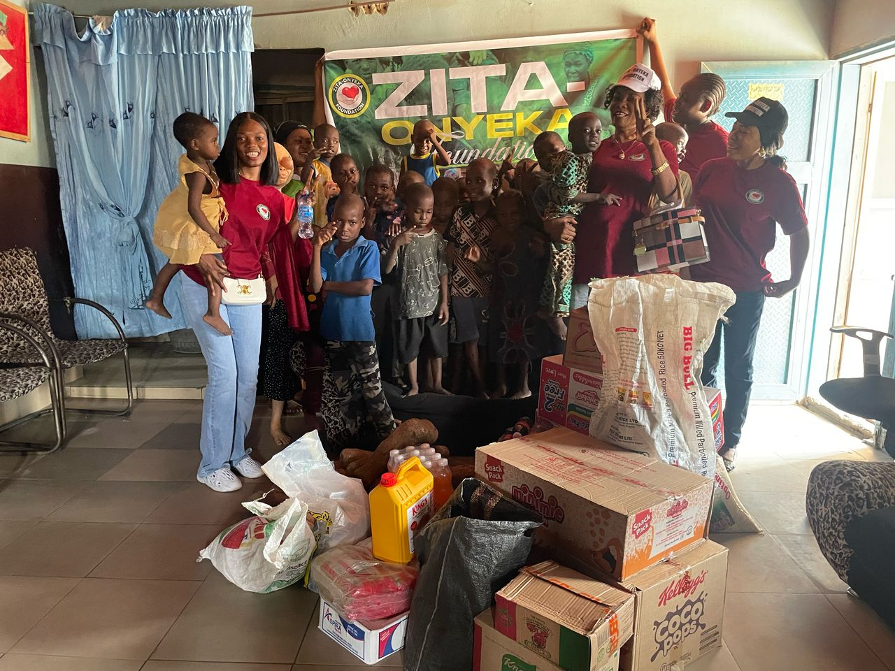 Zita-Onyeka Foundation Brings Joy to Orphanage with Gifts and Support